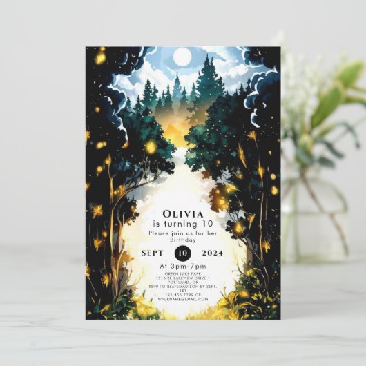 Invitation Anniversaire de la forêt (Debout devant)