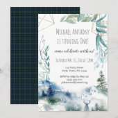 Invitation Anniversaire de la forêt (Devant / Derrière)