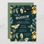 Invitation Anniversaire de la forêt de boeufs (Devant / Derrière)