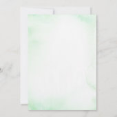 Invitation Anniversaire de la forêt de hérisson (Dos)