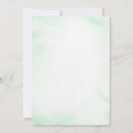 Invitation Anniversaire de la forêt de hérisson (Dos)