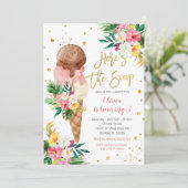 Invitation Anniversaire de la glace tropicale (Debout devant)