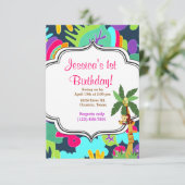 Invitation Anniversaire de la Jungle (Debout devant)