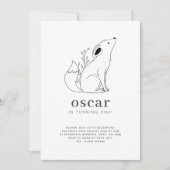 Invitation Anniversaire de la ligne Fox (Devant)