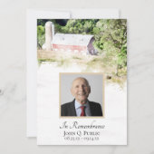 Invitation Anniversaire de la mort de la ferme de la ferme de (Devant)