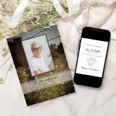 Invitation Anniversaire de la mort des Fleurs sauvages de la 