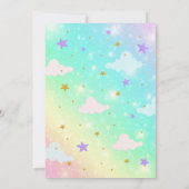 Invitation Anniversaire De La Patinée De Rouleaux  (Dos)