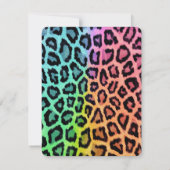 Invitation Anniversaire de la patinoire Leopard Ra (Dos)