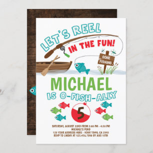 Invitation Anniversaire de la pêche libre