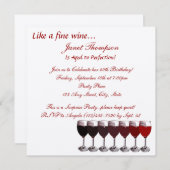 Invitation Anniversaire de la perfection (Devant / Derrière)