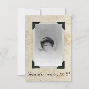 Invitation Anniversaire de la photo en papier peint