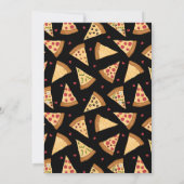 Invitation Anniversaire de la Pizza (Dos)