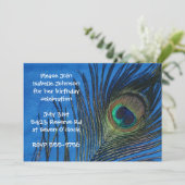 Invitation Anniversaire de la plaie bleue (Debout devant)