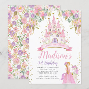 Invitation Anniversaire de la princesse