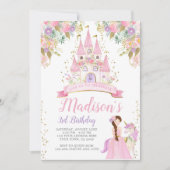 Invitation Anniversaire de la princesse (Devant)