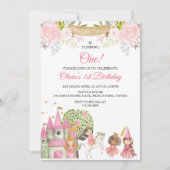 Invitation Anniversaire de la princesse (Devant)