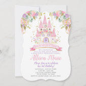 Invitation Anniversaire de la princesse (Devant)