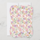 Invitation Anniversaire de la princesse (Dos)