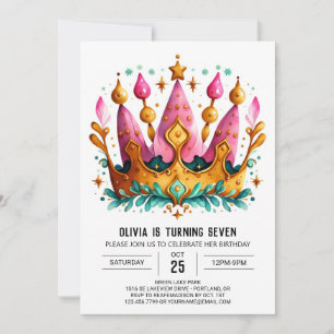 Invitation Anniversaire de la princesse royale
