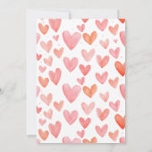 Invitation Anniversaire de la Saint-Valentin (Dos)
