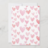 Invitation Anniversaire de la Saint-Valentin (Dos)