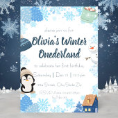 Invitation Anniversaire de la Saint-Valentin Flocon de Neige