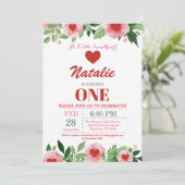 Invitation Anniversaire de la Saint-Valentin Notre Petit Chér (Debout devant)