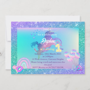 Invitation Anniversaire de la Unicorne, 1 invitati