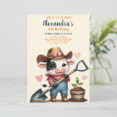 Invitation Anniversaire de la Vache Sainte (Debout devant)