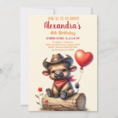 Invitation Anniversaire de la Vache Sainte (Devant)