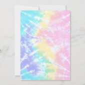 Invitation Anniversaire de la vieille hippie - Fête de l'homm (Dos)