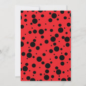Invitation Anniversaire de Ladybug (Dos)
