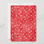 Invitation Anniversaire de ladybugs   (Dos)