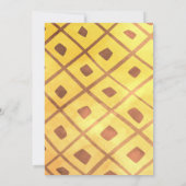 Invitation Anniversaire de l'ananas (Dos)