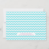 Invitation Anniversaire de l'ananas Luau (Dos)