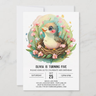 Invitation Anniversaire de l'Aquarelle dans les bois