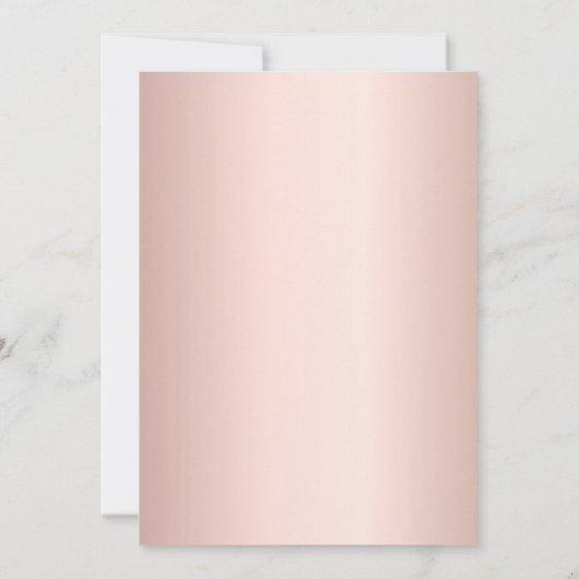 Invitation anniversaire de l'arc en or rose