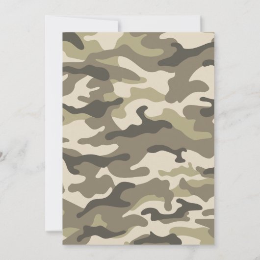 Invitation Anniversaire de l'armée (Dos)