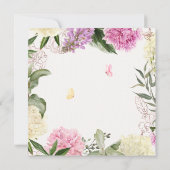 Invitation Anniversaire de l'art floral (Dos)