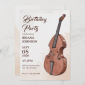 Invitation Anniversaire de l'art musical (Devant / Derrière)
