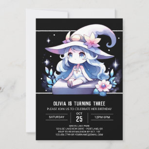 Invitation Anniversaire de l'Assistant Amusement Moderne