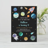 Invitation Anniversaire de l'astronaute (Debout devant)