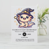 Invitation Anniversaire de l'Axolotl (Debout devant)