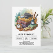 Invitation Anniversaire de l'détective numérique moderne (Debout devant)