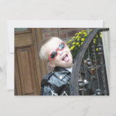 Invitation Anniversaire de l'écran de démarrage (Dos)