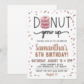Invitation Anniversaire de l'élevage de Donut au c (Devant / Derrière)