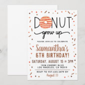 Invitation Anniversaire de l'élevage de Donut au c (Devant / Derrière)