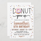Invitation Anniversaire de l'élevage de Donut au c (Devant / Derrière)