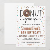 Invitation Anniversaire de l'élevage de Donut au c (Devant / Derrière)
