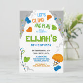 Invitation Anniversaire de l'Escalade rock (Debout devant)